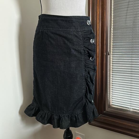 Leifsdottir | Button Up Denim Skirt Size 0 - Picture 1 of 13